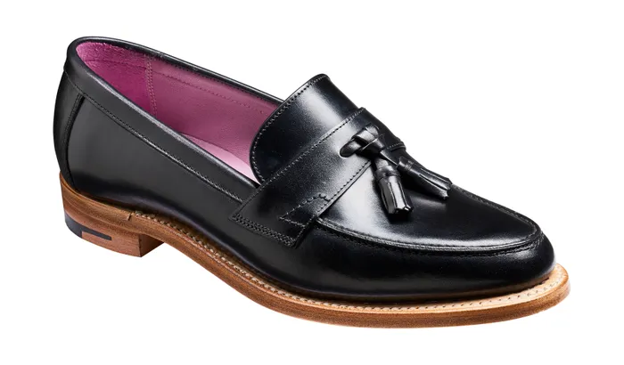 Imogen 8211 Black Calf Women Barker Shoes Womens Loafers