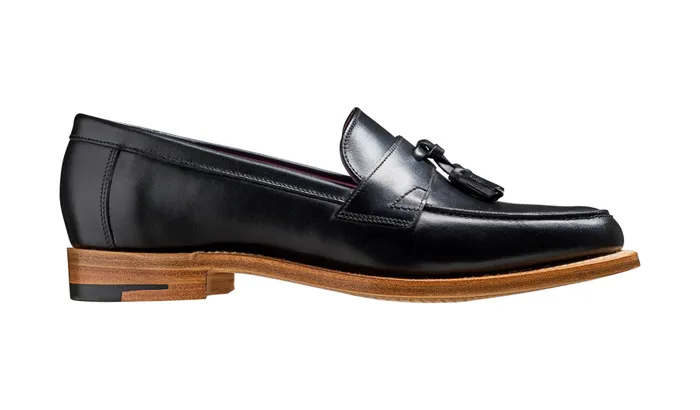 Imogen 8211 Black Calf Women Barker Shoes Womens Loafers