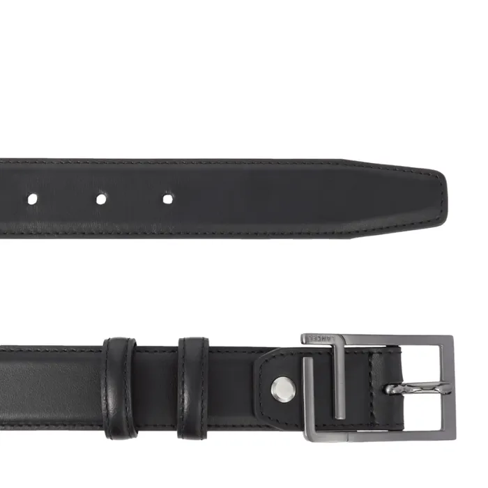 Initials Belt Black Men Lancel Belts Initials Belt Black Men Lancel Belts