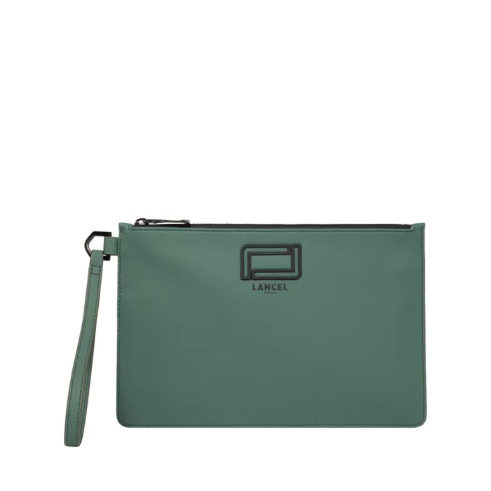 Ipad Mini Zipped Pouch Dark Jade Men Lancel Business Bags