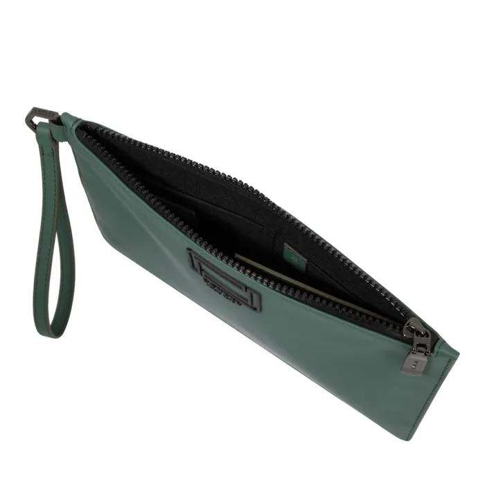 Ipad Mini Zipped Pouch Dark Jade Men Lancel Business Bags