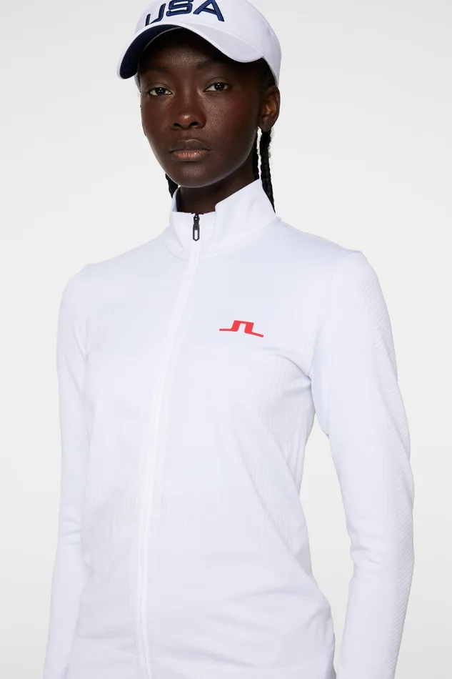 JLindeberg Base and Mid Layers Women Clarette Seamless Full Zip