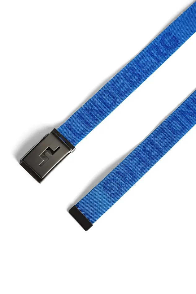 JLindeberg Golf Belts Men Roy Logo Webbing Belt