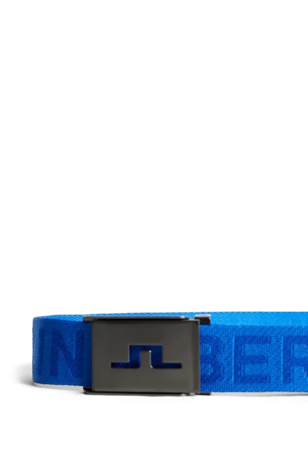 JLindeberg Golf Belts Men Roy Logo Webbing Belt