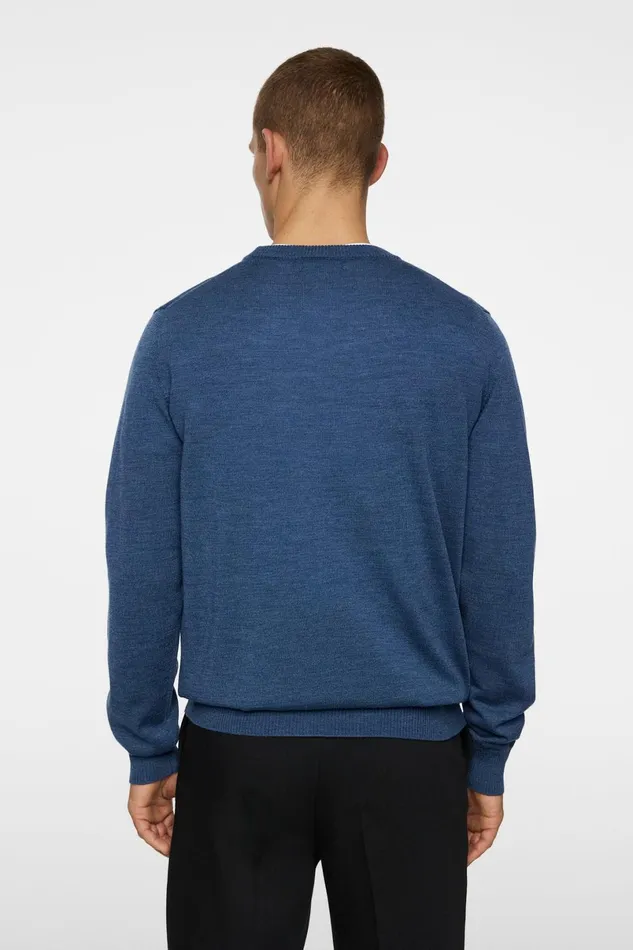 JLindeberg Knitwear Men Keane Merino Crew Neck
