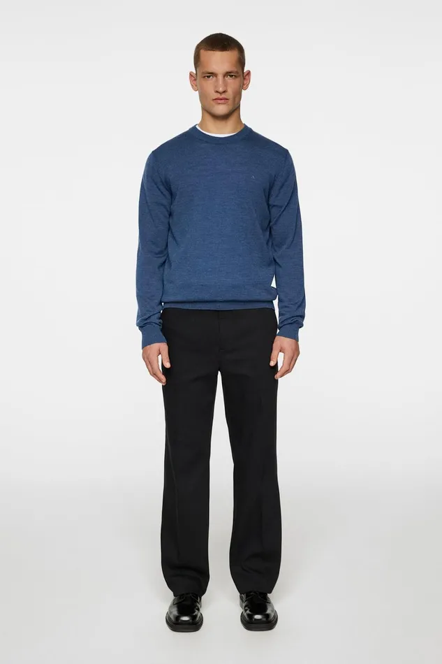 JLindeberg Knitwear Men Keane Merino Crew Neck