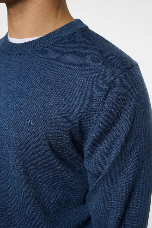 JLindeberg Knitwear Men Keane Merino Crew Neck