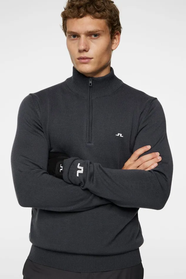 JLindeberg Knitwear Men Kian Zipped Sweater