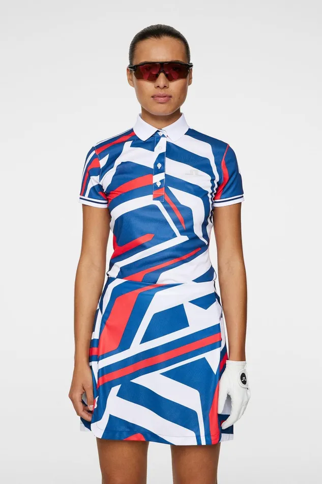 JLindeberg Polo Shirts Women Felicite Print Polo