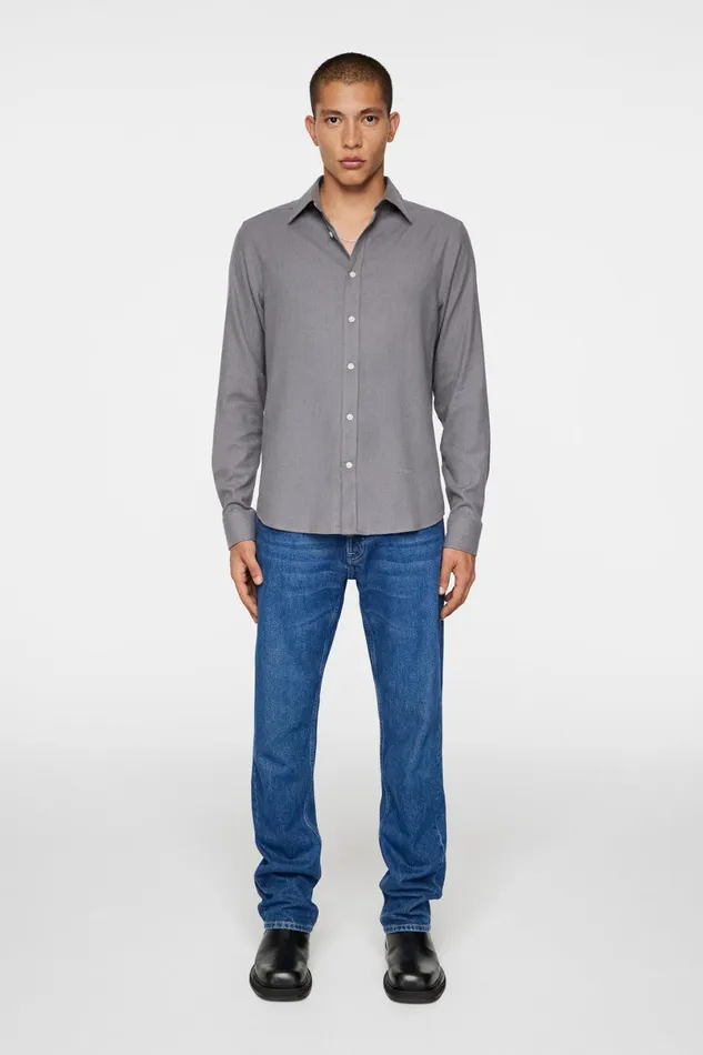 JLindeberg Shirts Men Light Flannel Slim Shirt