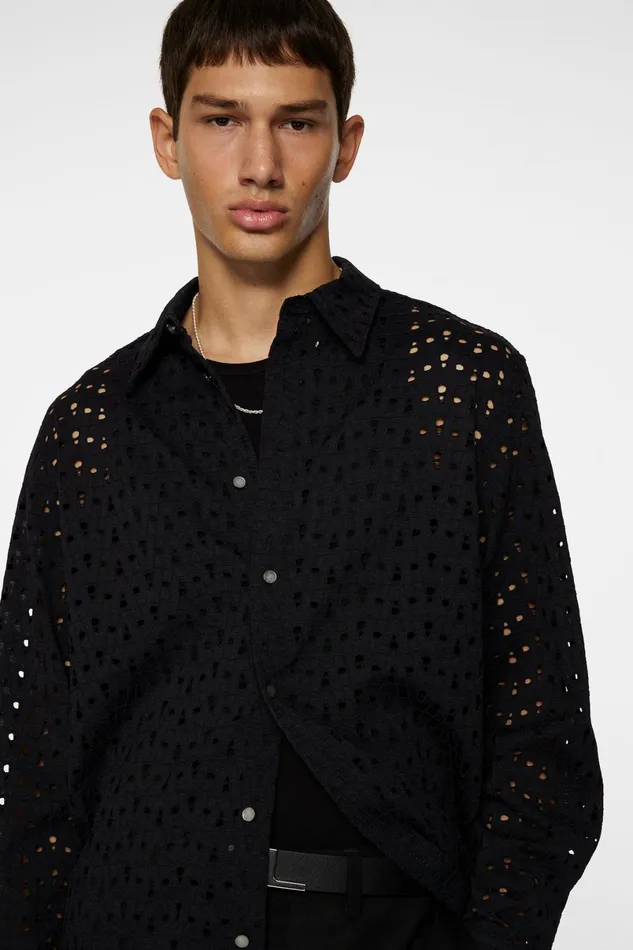 JLindeberg Shirts Men Reg Lace Shirt