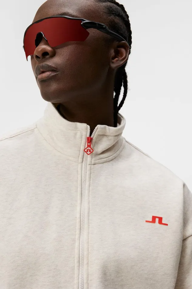 JLindeberg Sweaters Women Lucia Zip Mock Neck