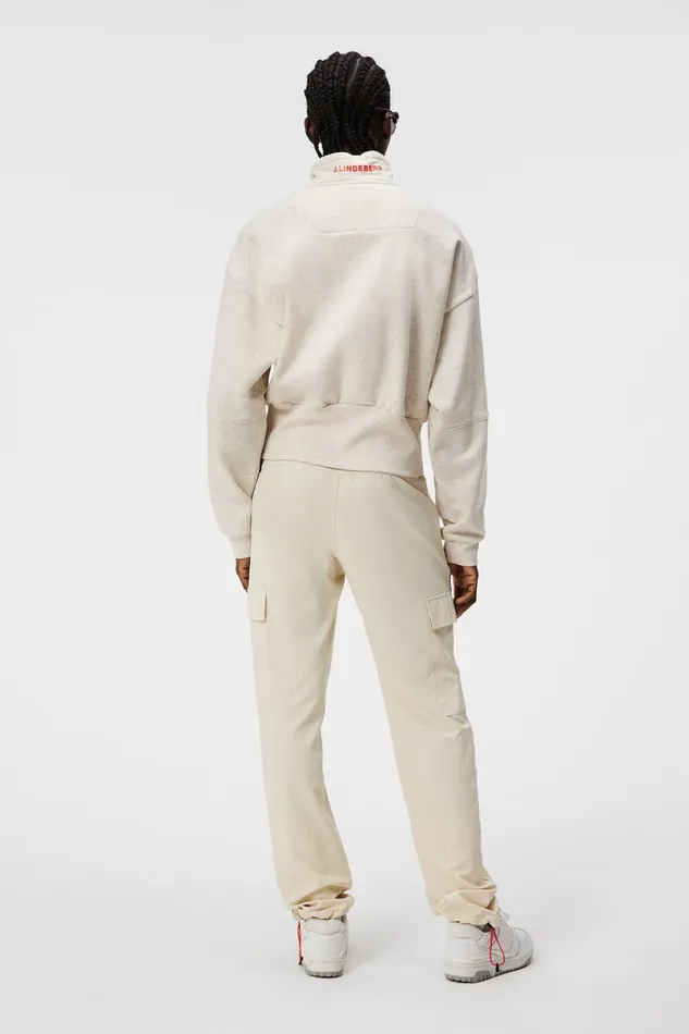 JLindeberg Sweaters Women Lucia Zip Mock Neck