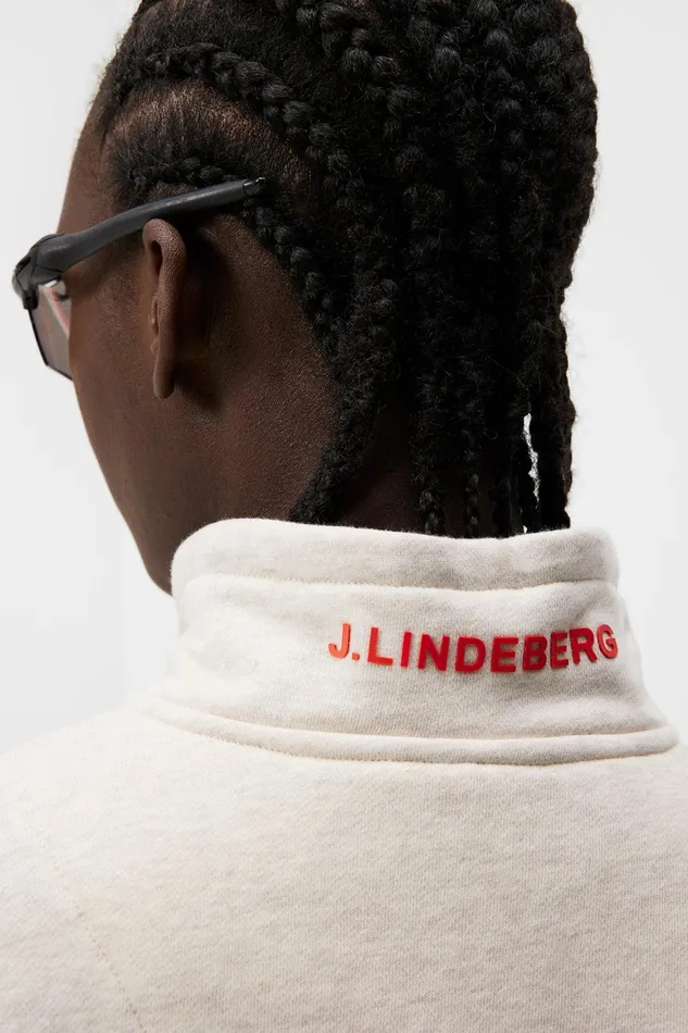 JLindeberg Sweaters Women Lucia Zip Mock Neck