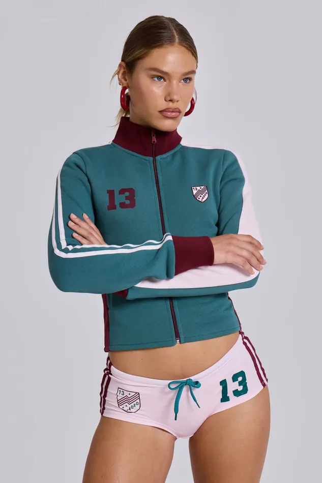 Jaded London Outerwear Women No13 Football Track Top