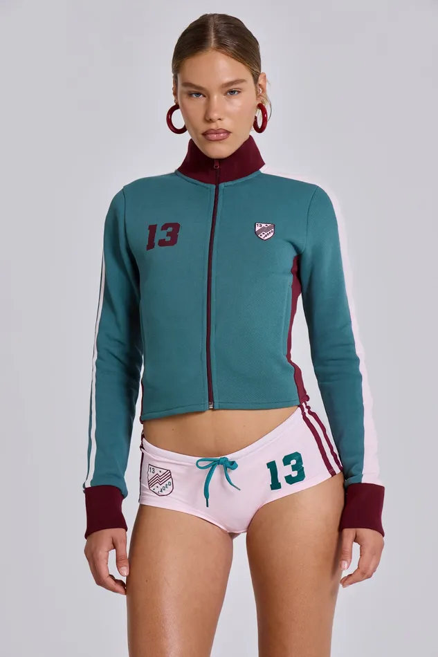Jaded London Outerwear Women No13 Football Track Top