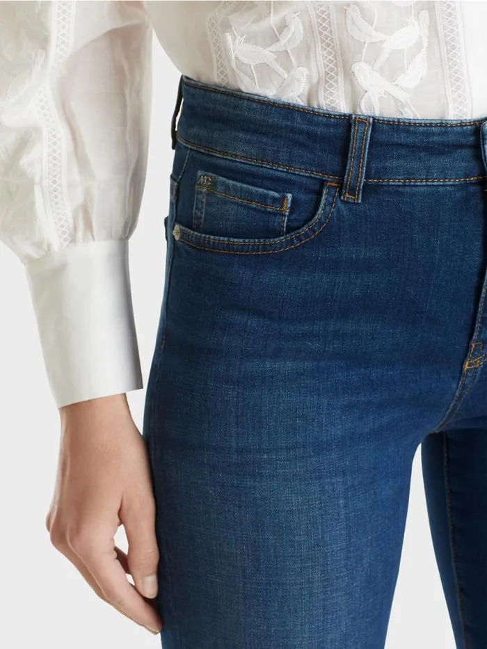 Jeans Damen Marc Cain 034Rethink Together034 Jeans FARO Blue Denim