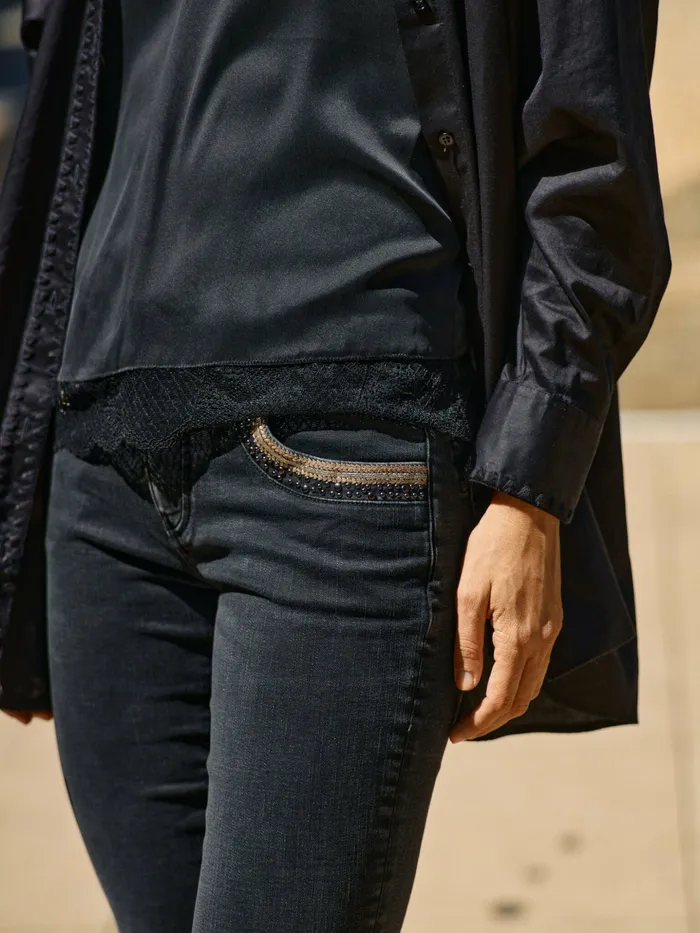 Jeans MOS MOSH Women MMNaomi Perla Jeans Black Jeans MOS MOSH Women MMNaomi Perla Jeans Black