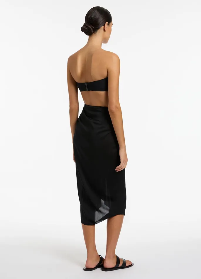 Jetset Sarong Black Women JETS Australia Skirts and Sarongs