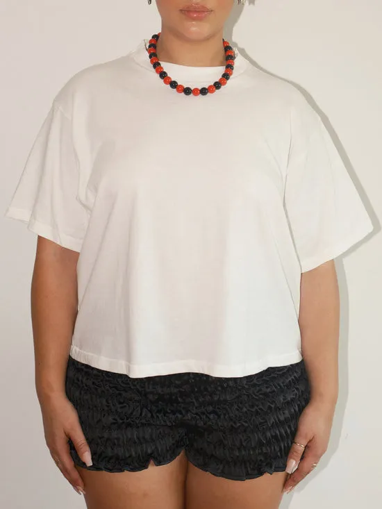 Jewelry Lola Beaded Necklace Red Black Lisa Says Gah Women
