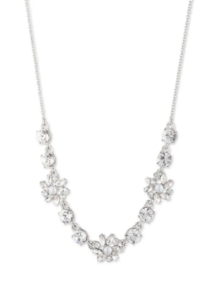 Jewelry Marchesa Necklaces Crystal Sweet Stone Necklace Crystal