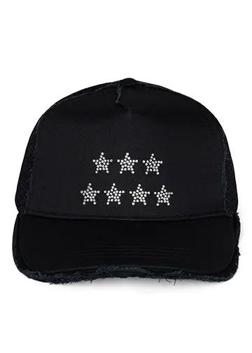 Jilly Crystal Mini Stars Black Women039s Lauren Moshi Hats