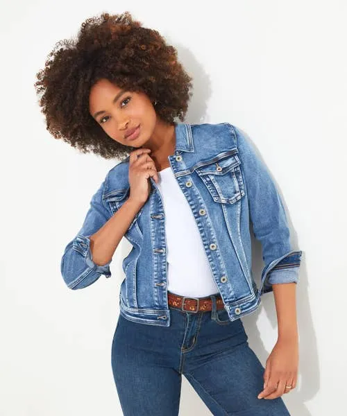 Joebrowns Boutique Collection Apparel Denim Jacket BlackBlue Joebrowns Boutique Collection Apparel Denim Jacket BlackBlue