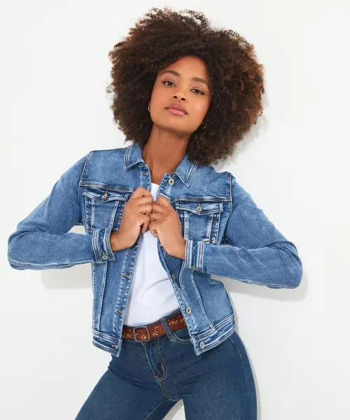 Joebrowns Boutique Collection Apparel Denim Jacket BlackBlue Joebrowns Boutique Collection Apparel Denim Jacket BlackBlue