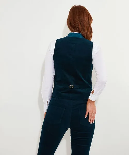 Joebrowns Coats and Jackets Apparel Ultimate Teal Velvet Waistcoat Teal Joebrowns Coats and Jackets Apparel Ultimate Teal Velvet Waistcoat Teal
