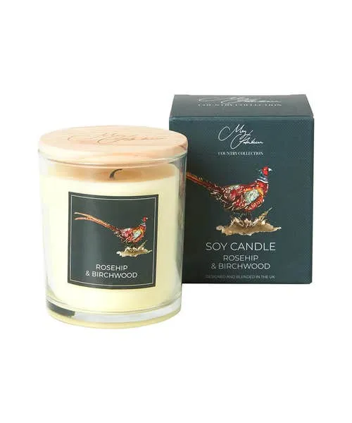 Joebrowns Rosehip and Birchwood Scented Candle Black Homeware Home Accessories Joebrowns Rosehip and Birchwood Scented Candle Black Homeware Home Accessories