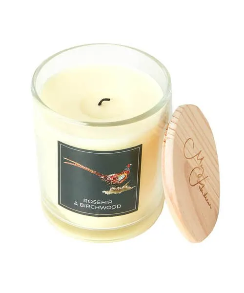 Joebrowns Rosehip and Birchwood Scented Candle Black Homeware Home Accessories Joebrowns Rosehip and Birchwood Scented Candle Black Homeware Home Accessories