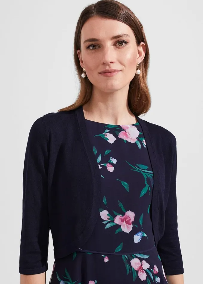 Jumpers and Cardigans Women HOBBS Carrie Bolero Navy