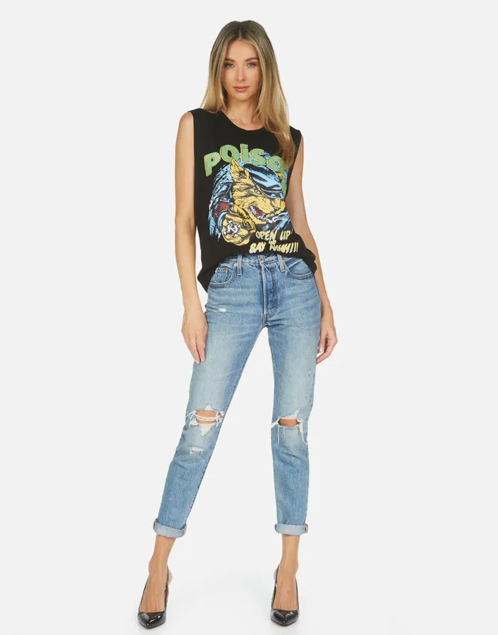 Kel Poison Cat Black Women039s Lauren Moshi Tanks