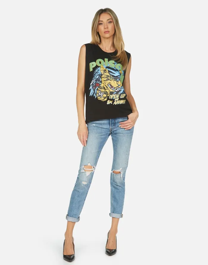 Kel Poison Cat Black Women039s Lauren Moshi Tanks