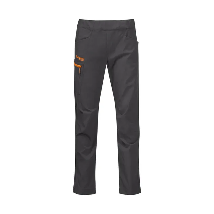 Kids Bergans Of Norway Pants Lilletind V2 Light Softshell Pants Solid Dark Grey