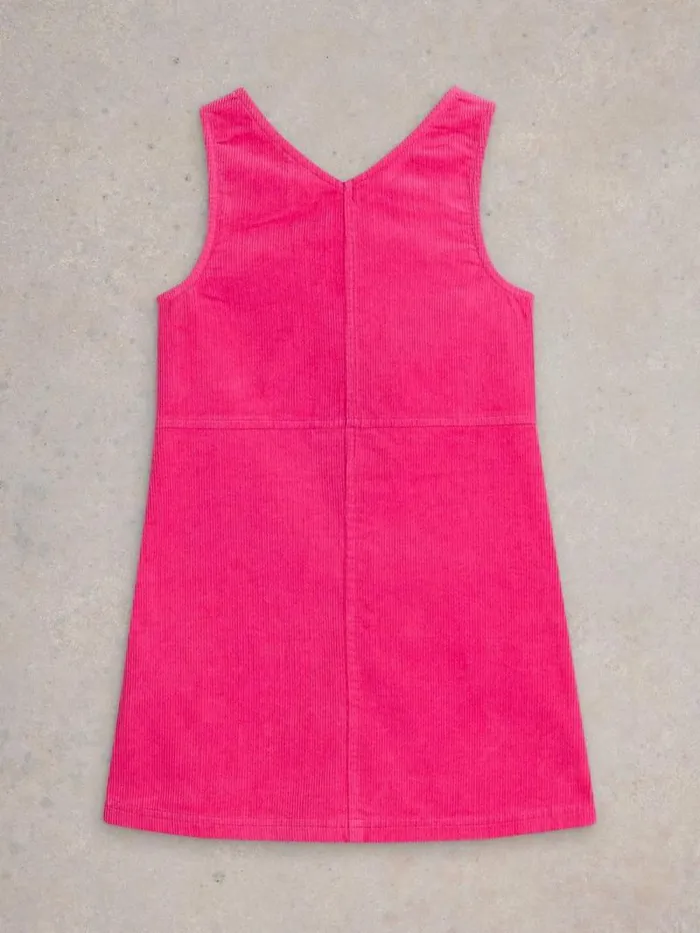 Kids Cord Pinafore Bright Pink White Stuff Dresses and Skirts Kids Cord Pinafore Bright Pink White Stuff Dresses and Skirts