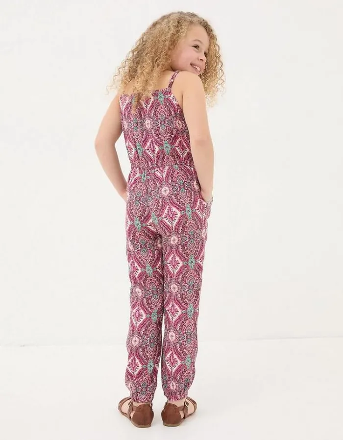 Kids FatFace Mini Me Outfits Paisley Print Jumpsuit Multi