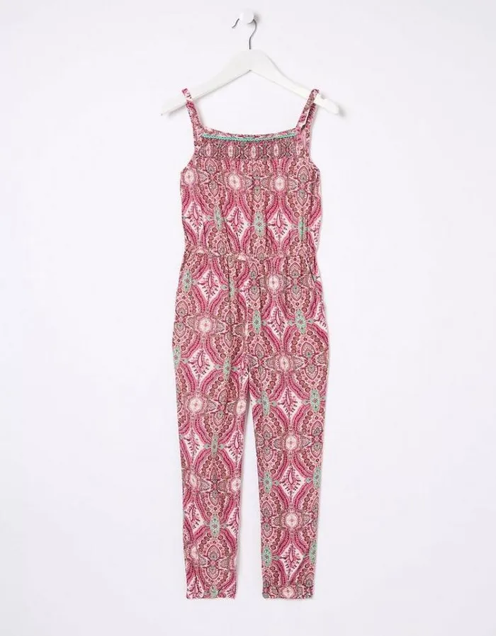 Kids FatFace Mini Me Outfits Paisley Print Jumpsuit Multi