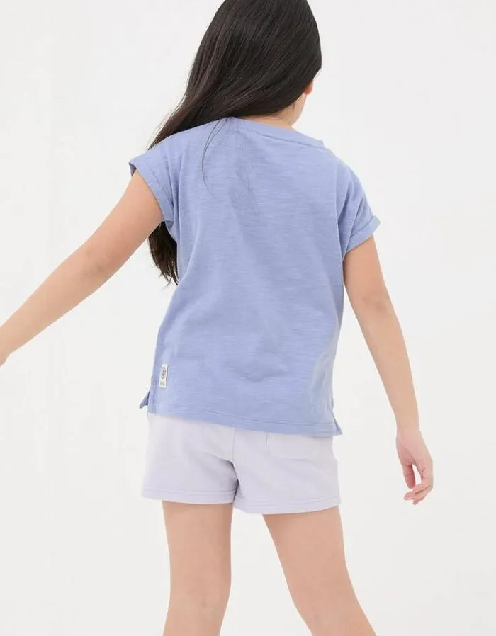 Kids FatFace Tops and TShirts VW Graphic Jersey T Shirt Washed Blue