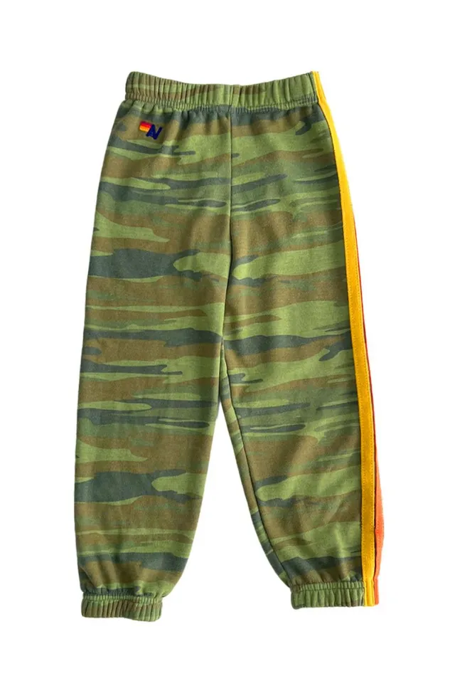 Kids Kids Collection Aviator Nation KID039S 5 STRIPE SWEATPANTS 8211 CAMO Kids Kids Collection Aviator Nation KID039S 5 STRIPE SWEATPANTS 8211 CAMO