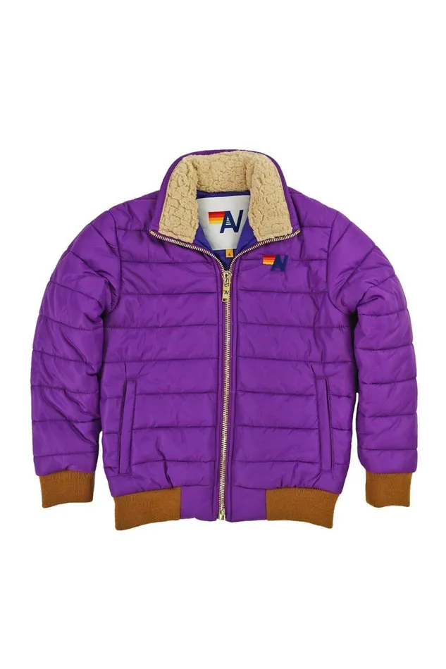 Kids Kids Collection Aviator Nation KID039S SUNBURST JACKET 8211 PURPLE MAGIC