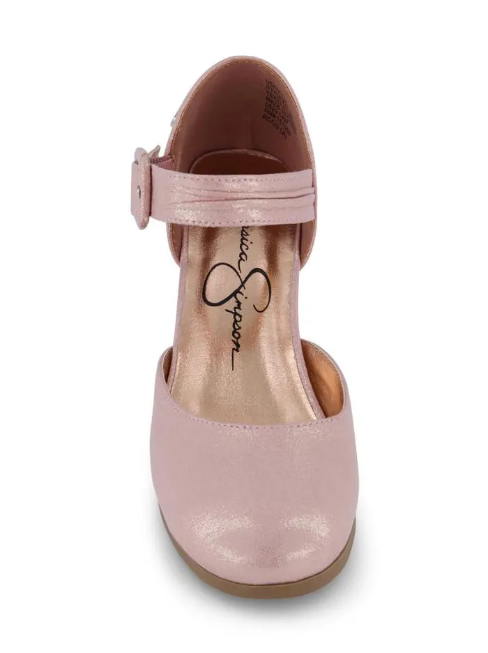 Kids Shoes Jessica Simpson Girls039 Tatiana Wedge Heel In Rose Gold