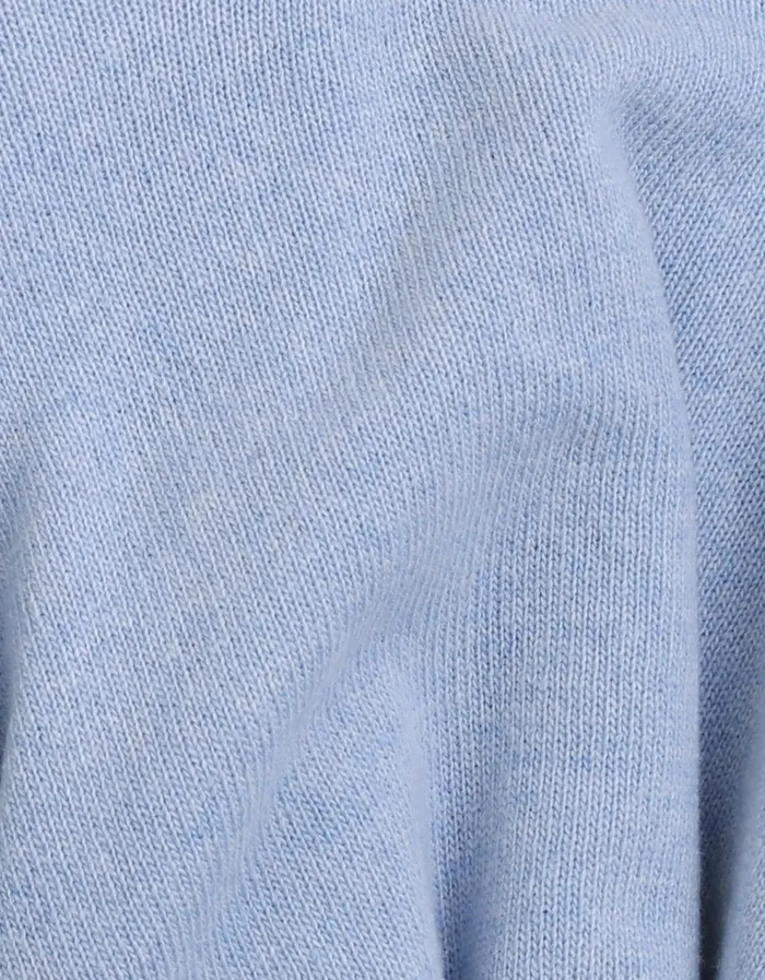 Knit Sweaters Women Classic Merino Wool Crew 8211 Polar Blue Colorfulstandard Women