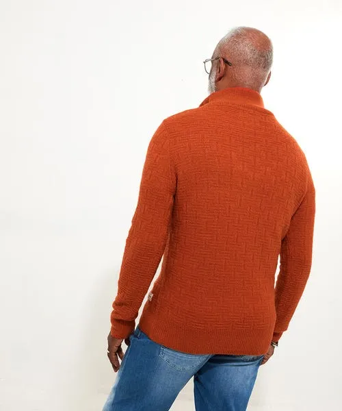 Knitwear Fabulous Funnel Rust 8211 Joebrowns Apparel