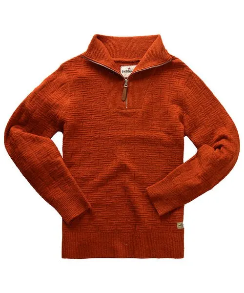 Knitwear Fabulous Funnel Rust 8211 Joebrowns Apparel