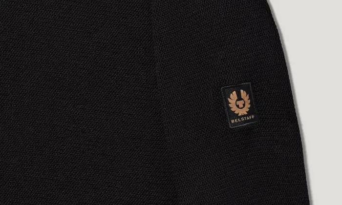 Knitwear Men Belstaff Guide Crewneck Jumper Black Knitwear Men Belstaff Guide Crewneck Jumper Black
