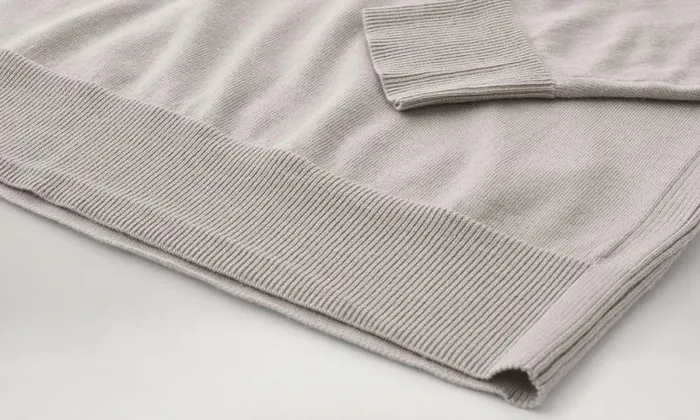 Knitwear Men Belstaff Kerrigan Crewneck Jumper Chrome Grey
