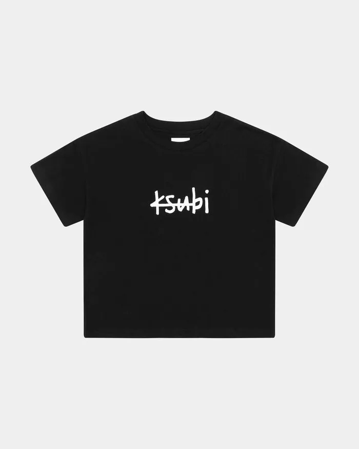 Ksubi 1999 Lil Biggie Ss Tee Black Kids Kids