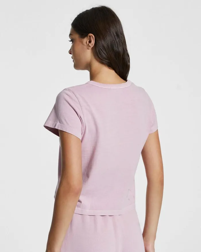 Ksubi 3 X 4 Mini Ss Tee Blush Womens 4 X 4