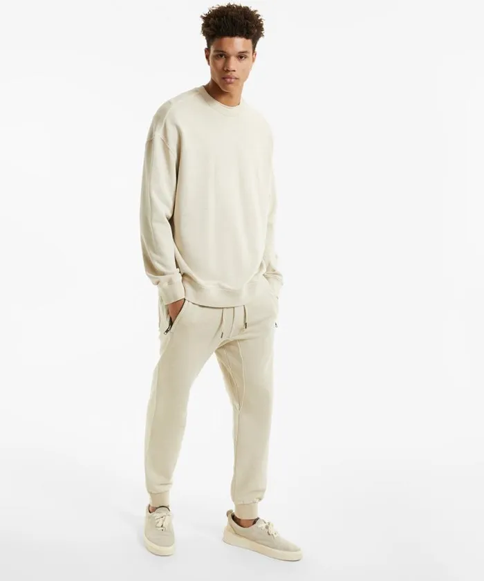 Ksubi 4 X 4 Biggie Crew Desert Mens Sweats Ksubi 4 X 4 Biggie Crew Desert Mens Sweats